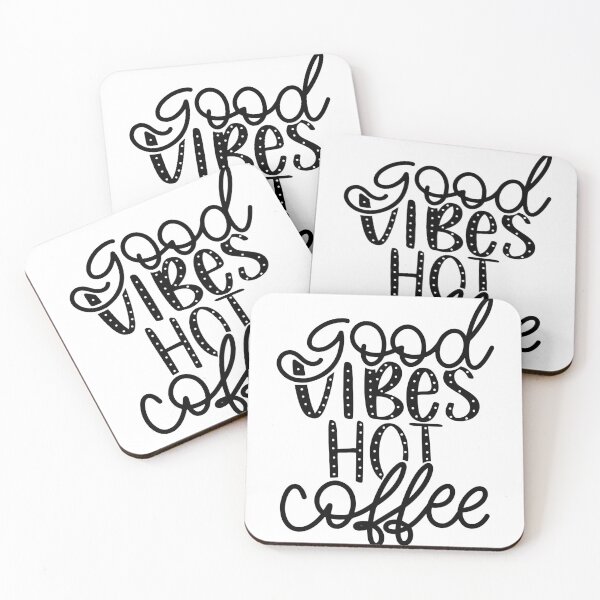Item preview, Good Vibes Hot Coffee designed and sold by ChrissMemories.