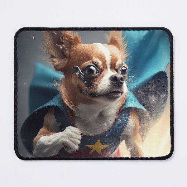 Item preview, chihuahua super hero designed and sold by PetSmartsPrint.