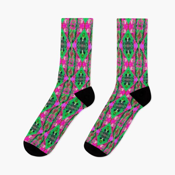 Item preview, Vibrant Colorful Abstract Psychedelic Graphic Design 4, Abstraction, bold colorful abstract playful design inspired by nature designed and sold by Adri Barnard.