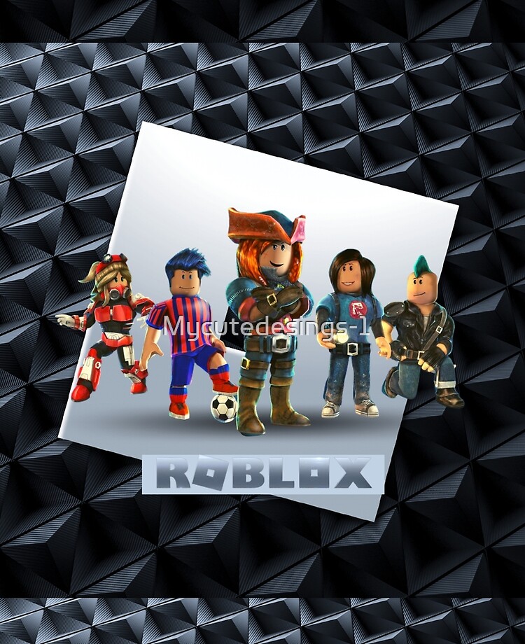 Roblox Birthday Shirt with Glitter, Dark Skin Avatars – Party