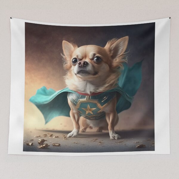 Item preview, Copy of chihuahua super hero designed and sold by PetSmartsPrint.