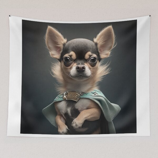 Item preview, Copy of chihuahua super hero designed and sold by PetSmartsPrint.