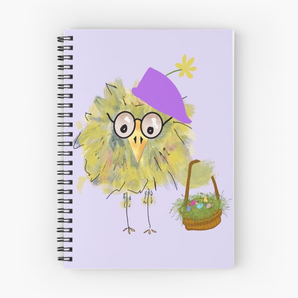 Item preview, Funny Bird with Easter Hat and Basket designed and sold by designs-by-ann.