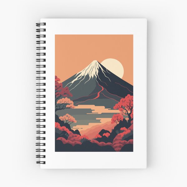 Item preview, Japanese mountain landscape background, mount fuji designed and sold by Streetsigns1957.