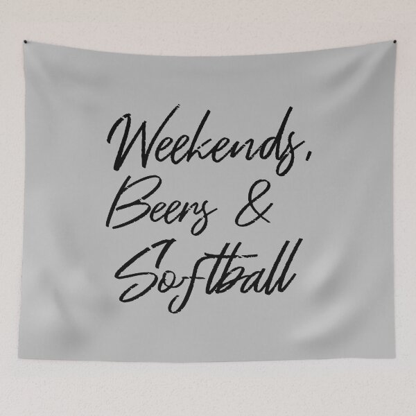 Item preview, Weekends, Beers And Softball IV designed and sold by Lemon Pepper.