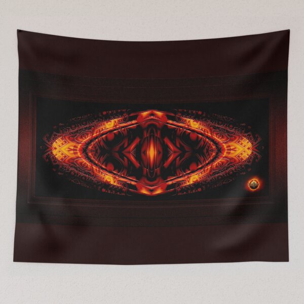 Item preview, Allurian Mechanics SymQuad Evolution Geometric Abstract Art by Xzendor7 designed and sold by Xzendor7 Digital Art Creations.