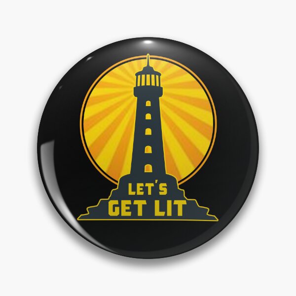 Item preview, Let's Get Lit Lighthouse designed and sold by funnytshirtemp.