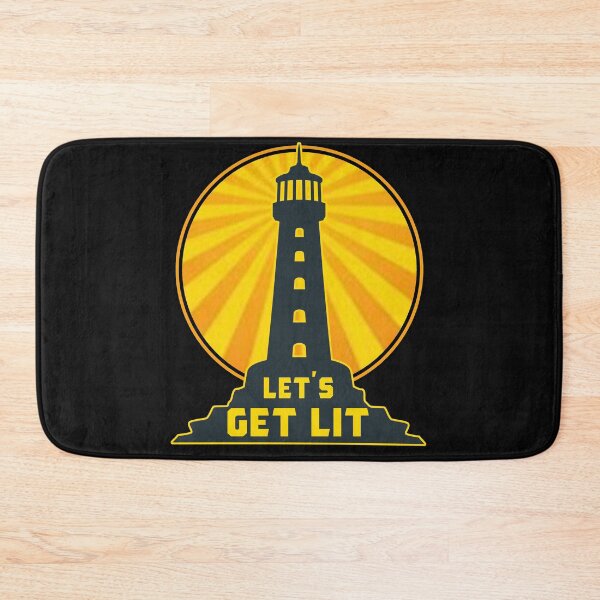 Item preview, Let's Get Lit Lighthouse designed and sold by funnytshirtemp.