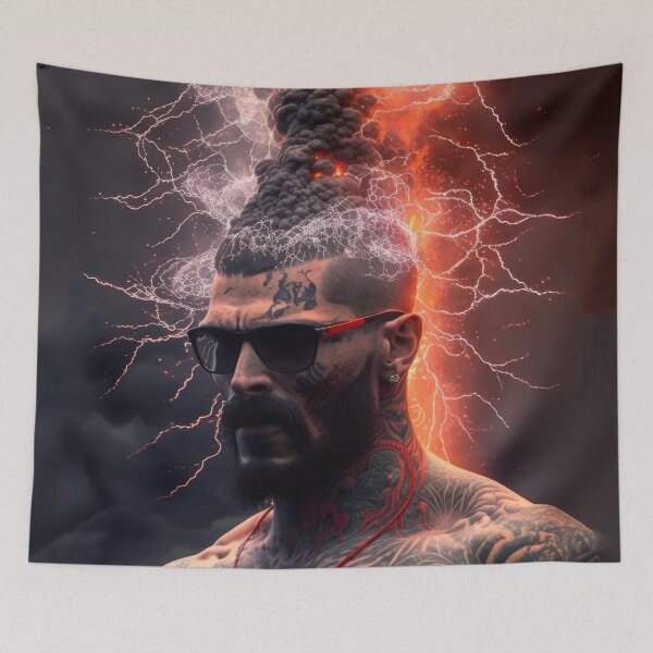 Item preview, Elektrik Portrait 11 designed and sold by MartianBunnyH.