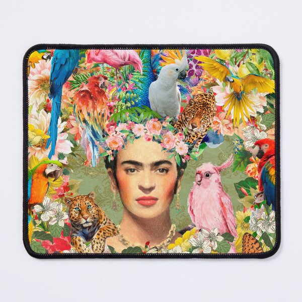 Item preview, Frida Kahlo Pink Parrot designed and sold by Muycote.