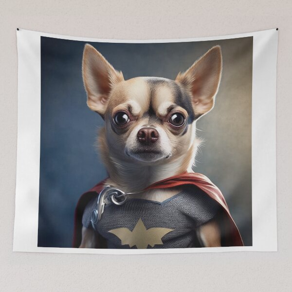 Item preview, Copy of Copy of chihuahua super hero designed and sold by PetSmartsPrint.