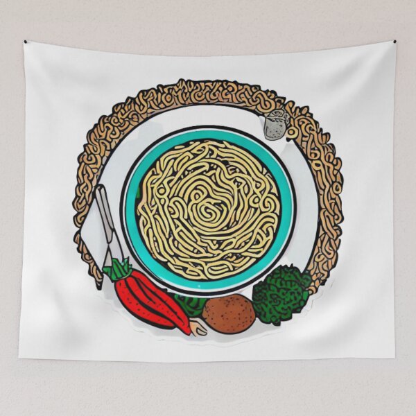 Item preview, Bowl of Joy - Noodle Time! - Cartoon Noodle Dream designed and sold by WBP Mart.