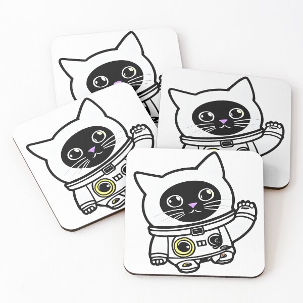 Item preview, Astrocat Kitty in a Space Suit designed and sold by RollzArt.