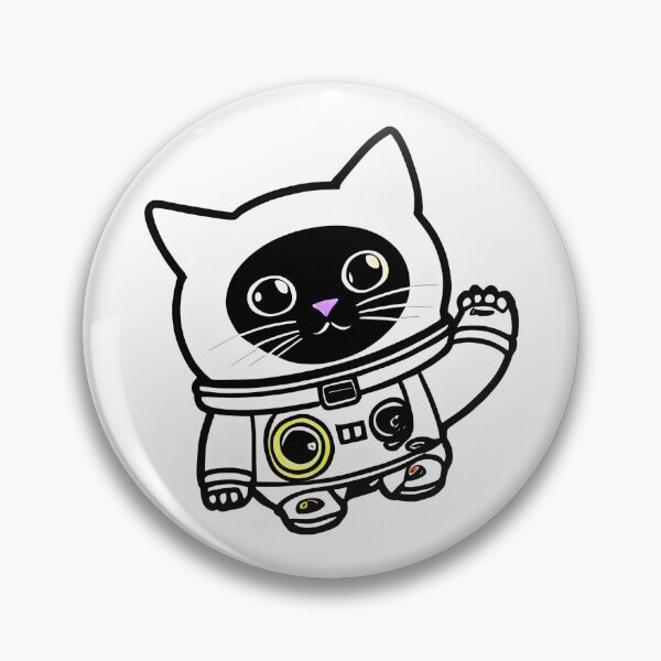 Item preview, Astrocat Kitty in a Space Suit designed and sold by RollzArt.