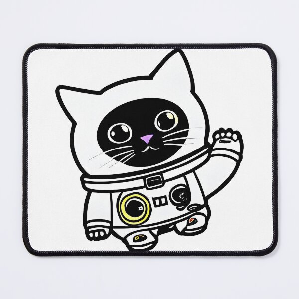 Item preview, Astrocat Kitty in a Space Suit designed and sold by RollzArt.