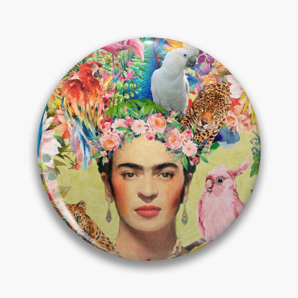 Item preview, Frida Kahlo Yellow Parrot designed and sold by Muycote.