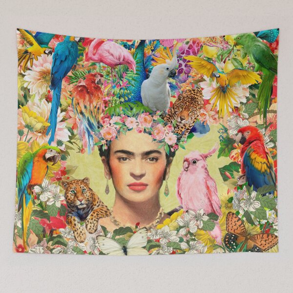 Item preview, Frida Kahlo Yellow Parrot designed and sold by Muycote.