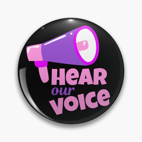Item preview, Hear Our Voice - International Women's Day designed and sold by Trinket-Trickster.