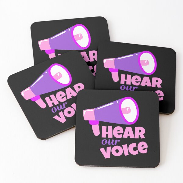 Item preview, Hear Our Voice - International Women's Day designed and sold by Trinket-Trickster.
