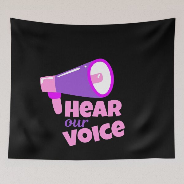 Item preview, Hear Our Voice - International Women's Day designed and sold by Trinket-Trickster.