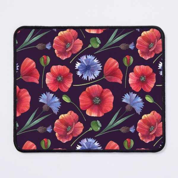 Item preview, Botanical Floral Seamless pattern 20 designed and sold by Red Witch Art.