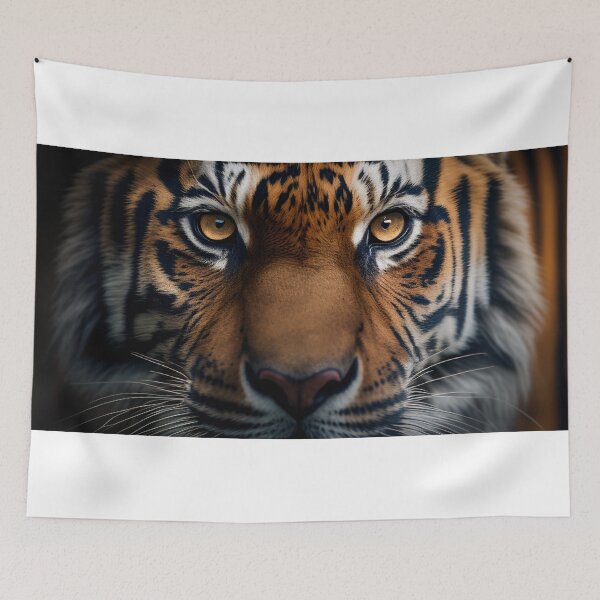 Item preview, Tiger-Face-Closeup designed and sold by Kirollos9.