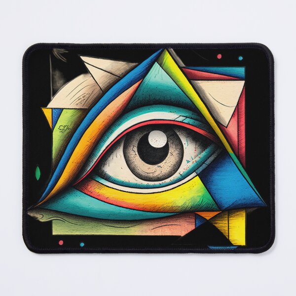 Item preview, Eye inside on a Piramid Shape designed and sold by FloralZoo.