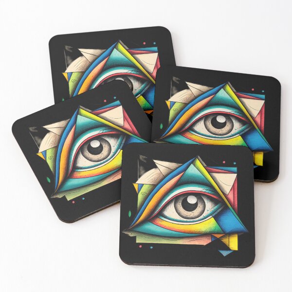 Item preview, Eye inside on a Piramid Shape designed and sold by FloralZoo.