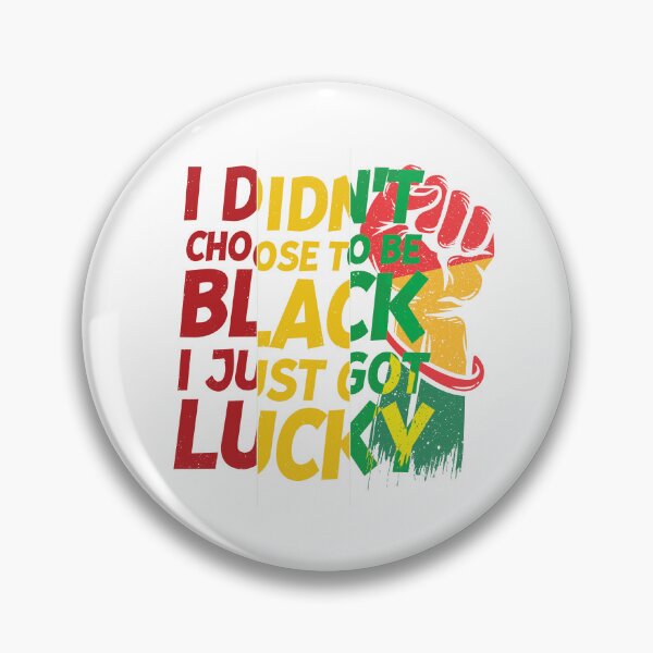 Item preview, No elegí ser negro. Acabo de recibir una camiseta del Mes de la Historia Negra de la suerte. designed and sold by HCNDesign.