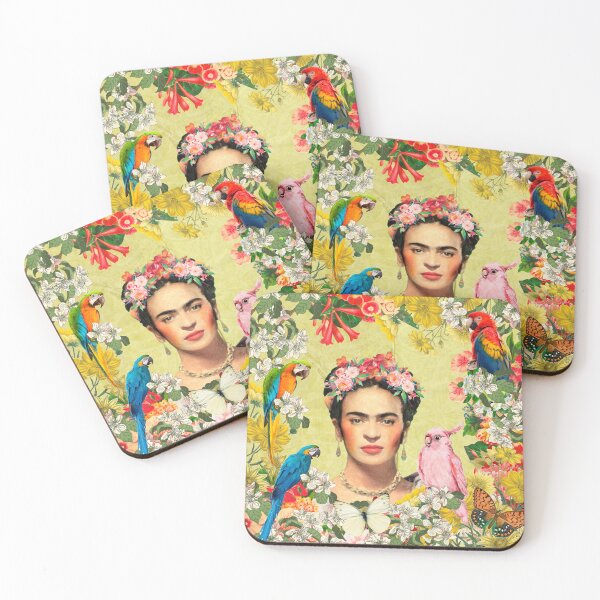 Item preview, Frida Kahlo Thousand Parrots designed and sold by Muycote.