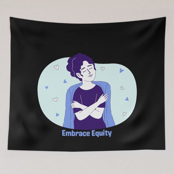 Item preview, Embrace Equity - International Women's Day designed and sold by Trinket-Trickster.