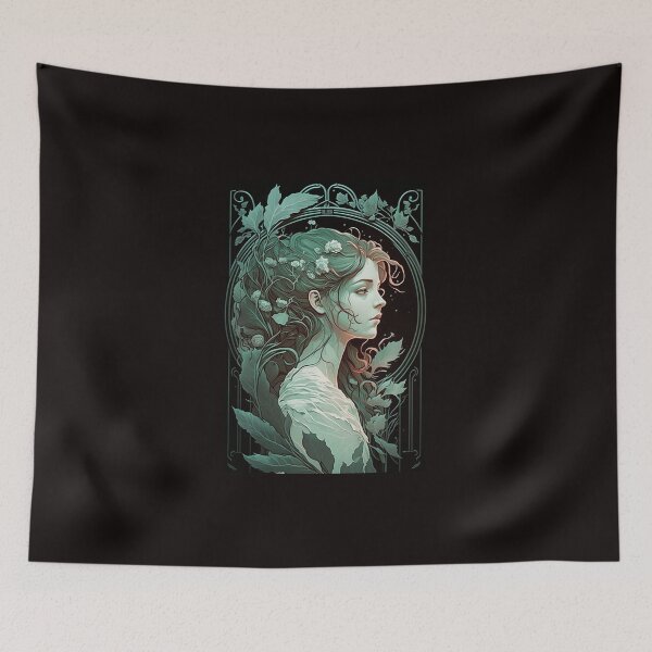 Item preview, A Minty Princess designed and sold by ArtNouveauChic.