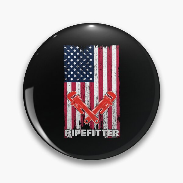 Item preview, Plumber American USA Flag Patriotic Pipefitter designed and sold by Trendy Valley .