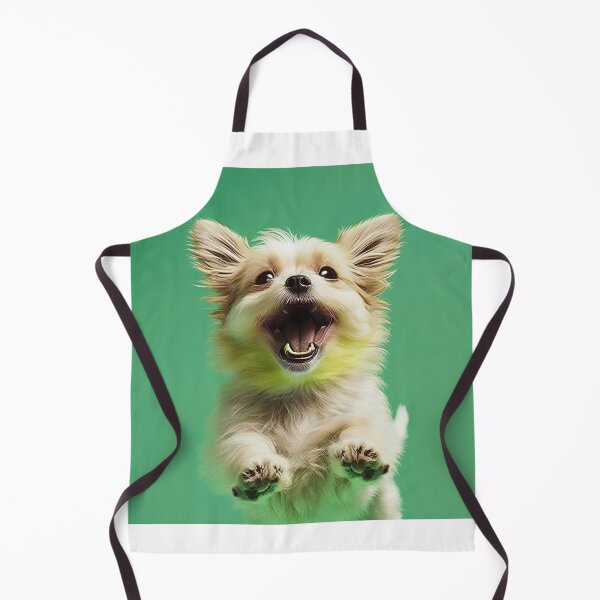 Item preview, Happy Puppy Jumping Tennis Ball Funny Movement with Tennis Ball designed and sold by ArtfulAmbitions.