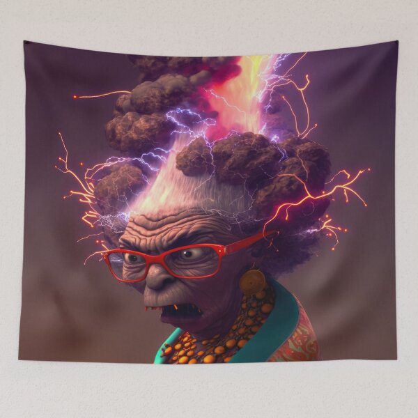 Item preview, Elektrik Portrait 13 designed and sold by MartianBunnyH.