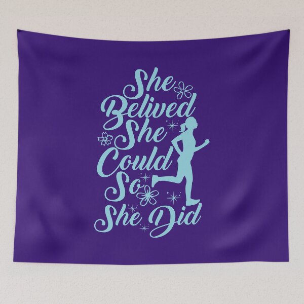 Item preview, She Believed She Could - So She Did designed and sold by Lonesome-Fox.