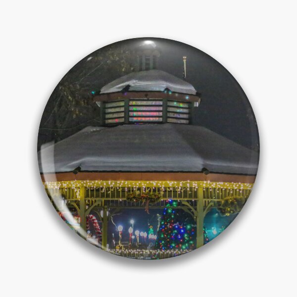 Item preview, Night Christmas Gazebo designed and sold by ChrissMemories.