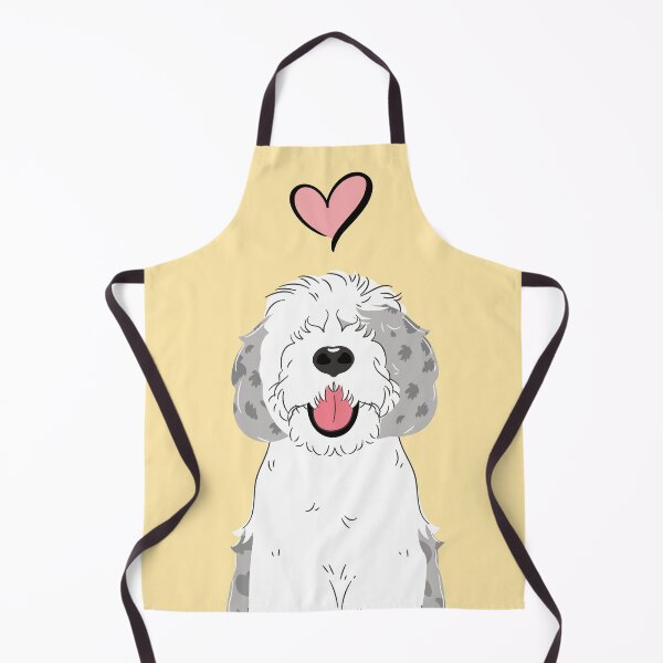Item preview, Blue Merle Sheepadoodle 3 designed and sold by Lulupainting.