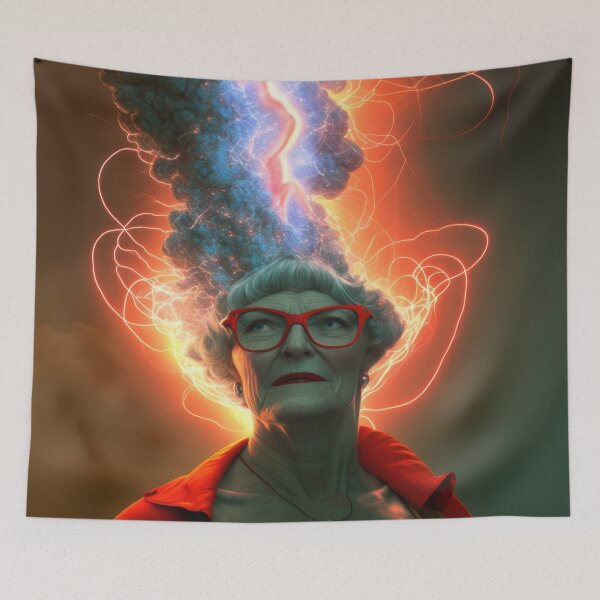 Item preview, Elektrik Portrait 10 designed and sold by MartianBunnyH.