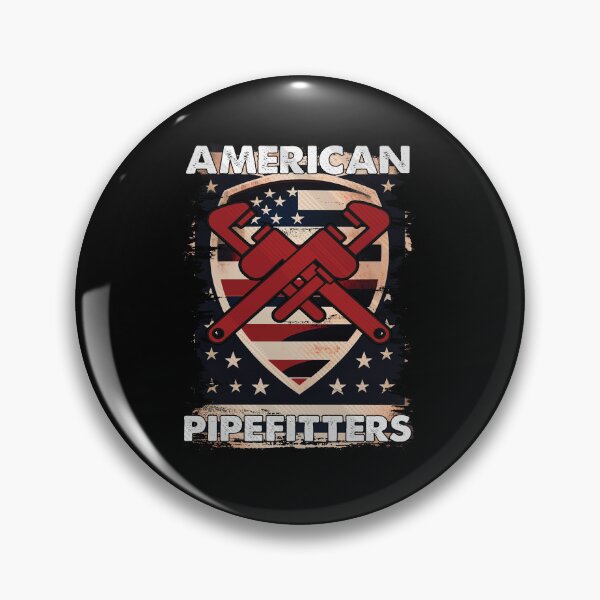 Item preview, American Flag Pipefitter Patriotic Vintage Plumber designed and sold by Trendy Valley .