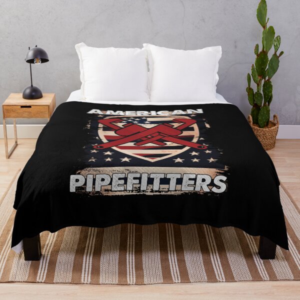 Item preview, American Flag Pipefitter Patriotic Vintage Plumber designed and sold by Trendy Valley .