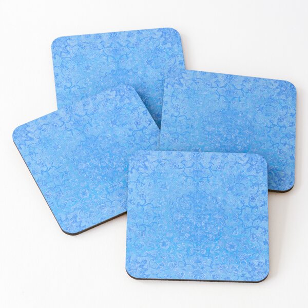 Item preview, Blue Royal Tile Wallpaper Pattern designed and sold by KellysComColors.