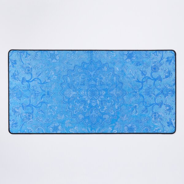 Item preview, Blue Royal Tile Wallpaper Pattern designed and sold by KellysComColors.