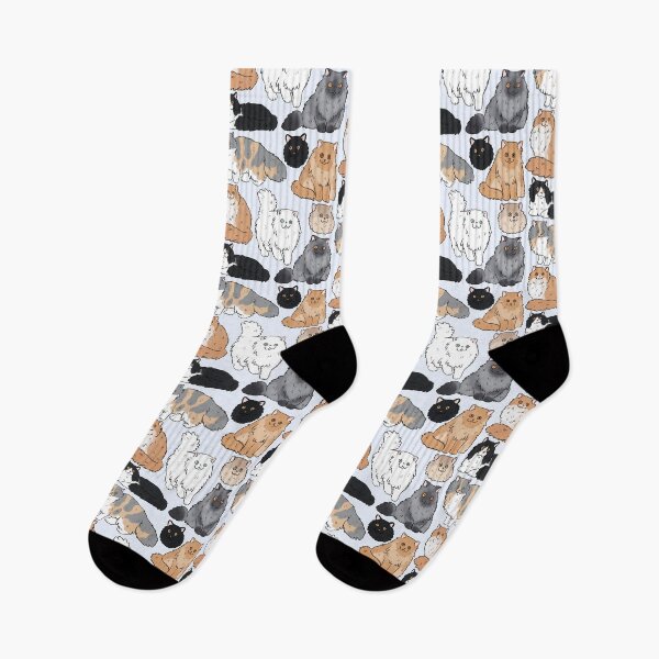 Item preview, Persian cat cute illustration pattern  designed and sold by Yarafantasyart.
