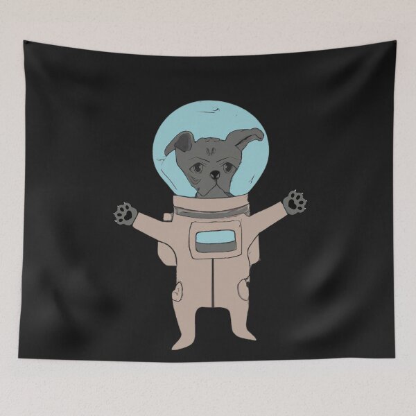 Item preview, Free Hugs Space Puppy designed and sold by RhondaLily.