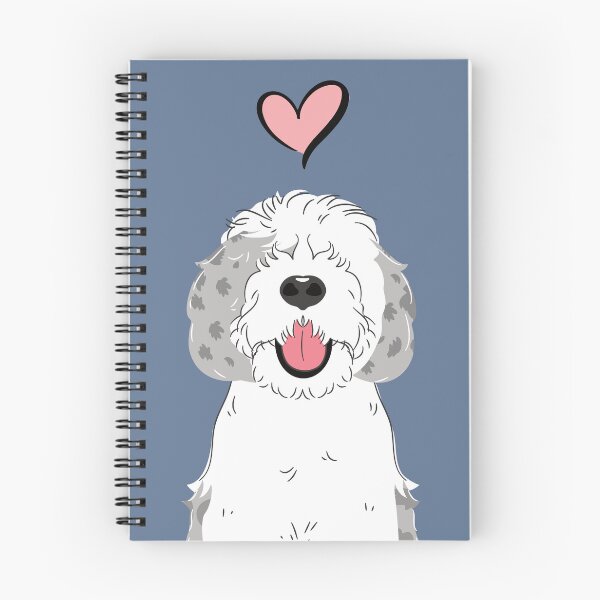 Item preview, Blue Merle Sheepadoodle 4 designed and sold by Lulupainting.