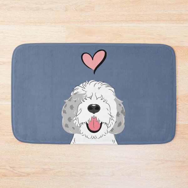 Item preview, Blue Merle Sheepadoodle 4 designed and sold by Lulupainting.