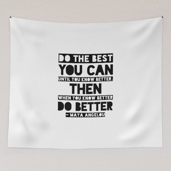 Item preview, Maya Angelou Quote - Inspirational Wall Art designed and sold by calorula.
