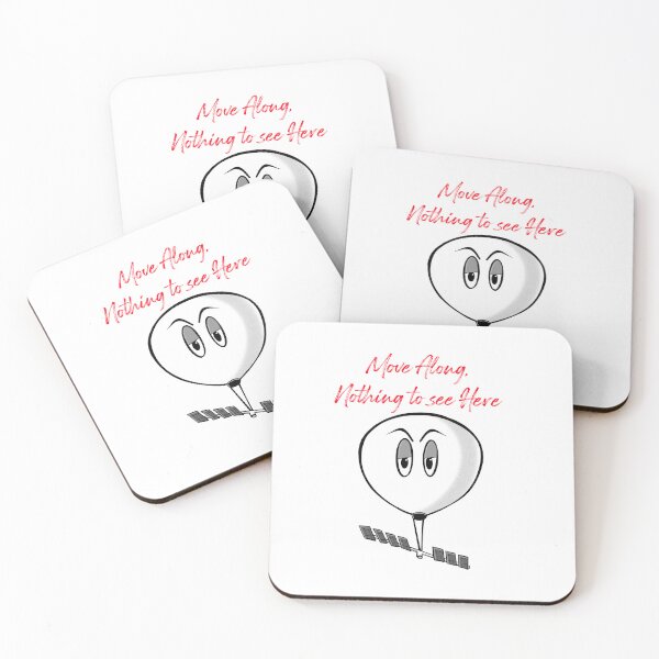 Item preview, Spy Balloon - Move Along, Nothing to See Here designed and sold by Quick Brown Fox Canada.