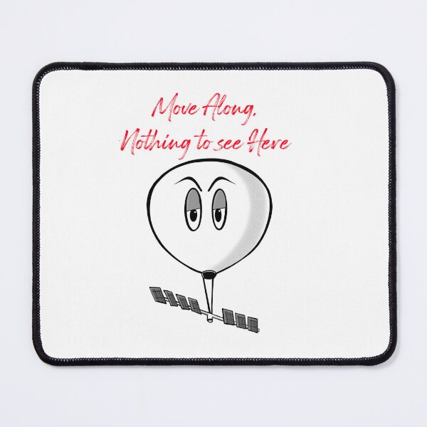 Item preview, Spy Balloon - Move Along, Nothing to See Here designed and sold by Quick Brown Fox Canada.